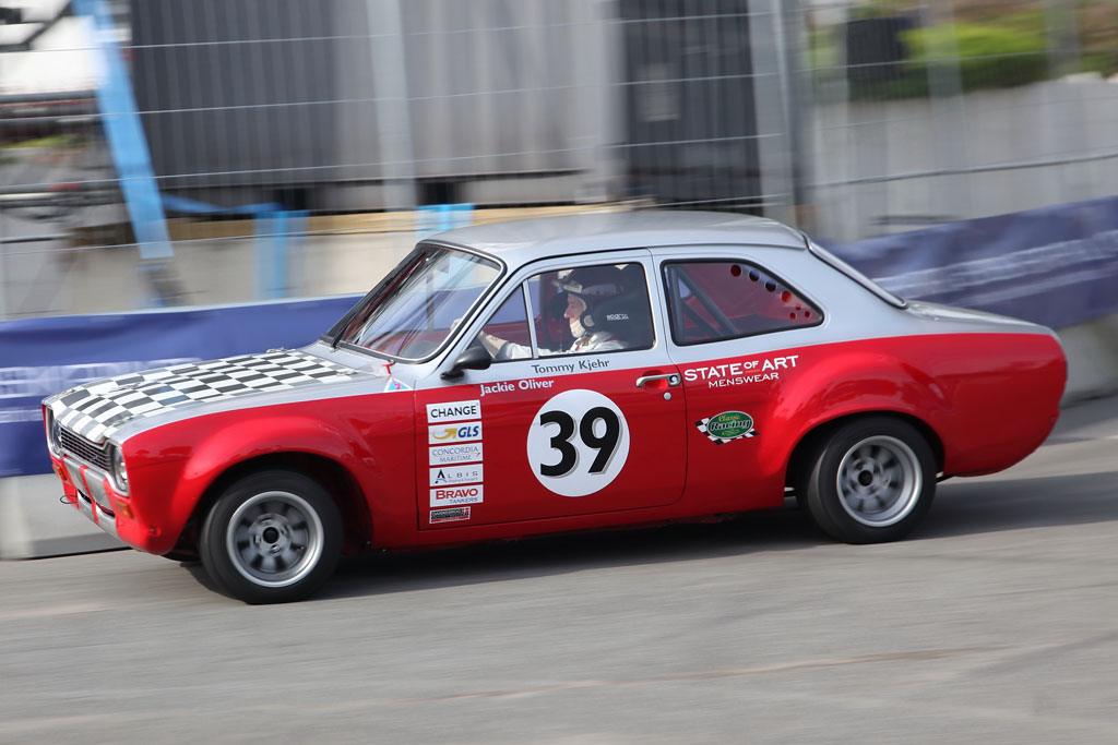 Det er denne Ford Escort, den tidligere Le Mans-vinder skal køre i årets Classic Race Aarhus
(Foto: Morten Alstrups arkiv)